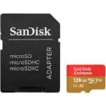 MICRO SD 128GB A2 190MBS 4K EXTREME CLASE 10