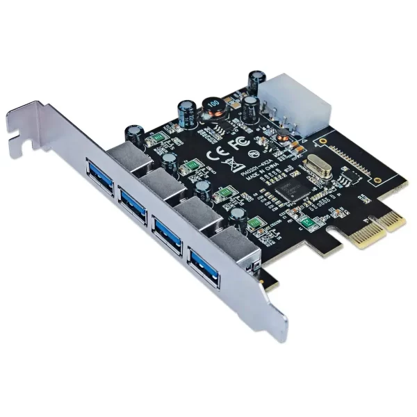 Placa PCI USB 3.0 con 4 puertos USB-A