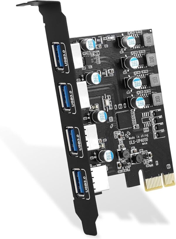 Placa PCI USB 3.0 con 4 puertos USB-A