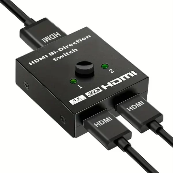 splitter Hdmi 1X2 4K BIDIRECCIONAL 2X1 4K V2.0 nuevo Hdmi SwitchER 2 en 1 - Imagen 3