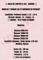 Bolsa de limpieza para Aire