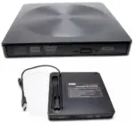 Lector Grabador de  DVD externo DVD-R con USB-C nuevo con USB 3.0 DVD-RW DVD-ROM CD-RW CD-ROM - Imagen 6