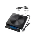 Lector Grabador de  DVD externo DVD-R con USB-C nuevo con USB 3.0 DVD-RW DVD-ROM CD-RW CD-ROM - Imagen 7