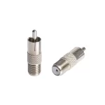 Adaptador con CONECTOR MACHO RCA