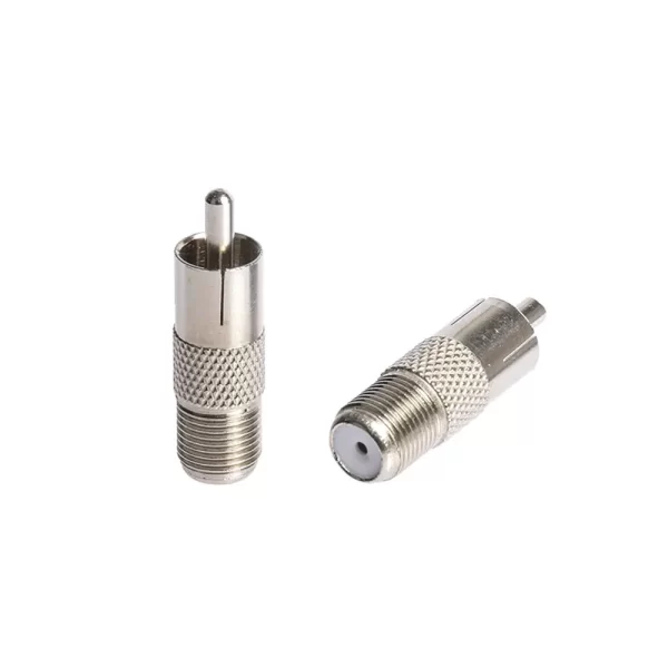 Adaptador con CONECTOR MACHO RCA