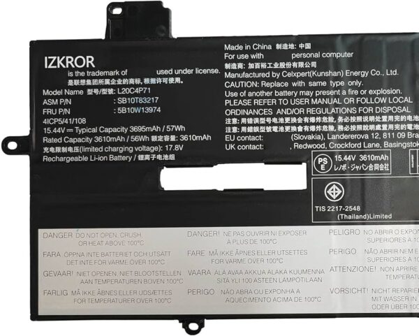 Bateria Lenovo L20C4P71