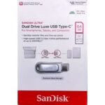 Pendrive DUAL DRIVE 64GB USB/TIPO C SANDISK ULTRA 400MB/S - Imagen 3