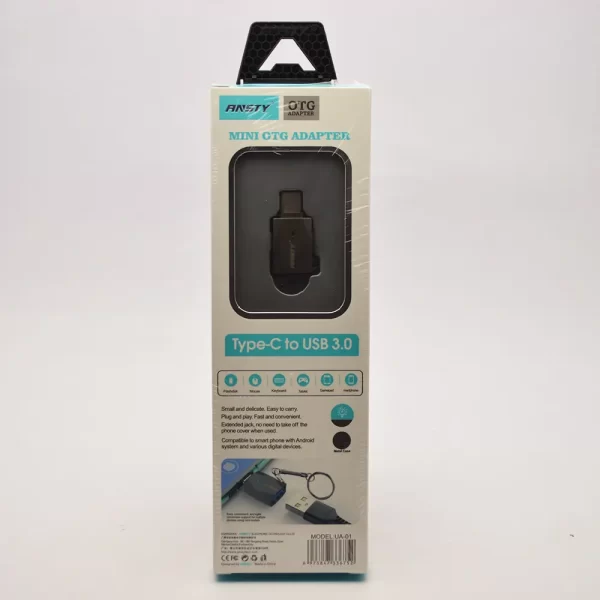 OTG USB-C USB 3.0 con Llavero ANSTY UA-02 ANDROID - Imagen 5