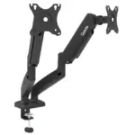 Soporte para 2 Monitores, Articulado, 8KG 180 y 90 grados QTSAM810