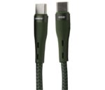 Cable USB-C a USB-C 1M 65W QC 3.0 VERDE MATE S-023-PT ANSTY