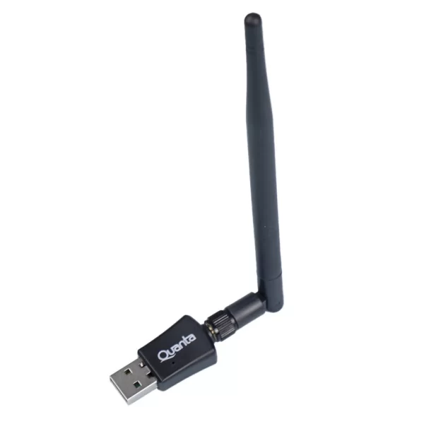 Adaptador USB Wi-Fi con Antena 300MBPS QTAA300 5DBI