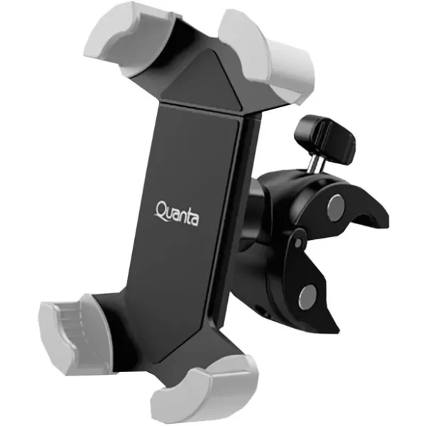 Soporte para Celular quanta QTSCB30 7" 360 grados BLACK/GREY