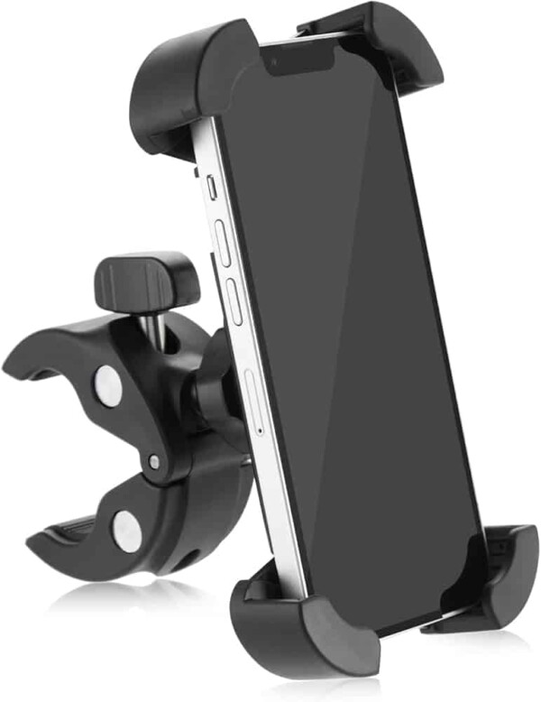 Soporte para Celular quanta QTSCB30 7" 360 grados BLACK/GREY - Imagen 3