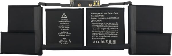 Bateria Mac A1953 PRO 15" 2018 2019 EMC 3215 3359 A1990 - Imagen 1