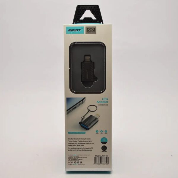 OTG Iphone USB 3.0 con Llavero Lighting 12/13/14/15 ANSTY UA-02 Iphone 12 - Imagen 4