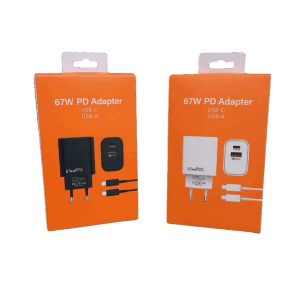 Cargador Xiaomi 67 W con USB-C & USB-A nuevo para Xiaomi 13