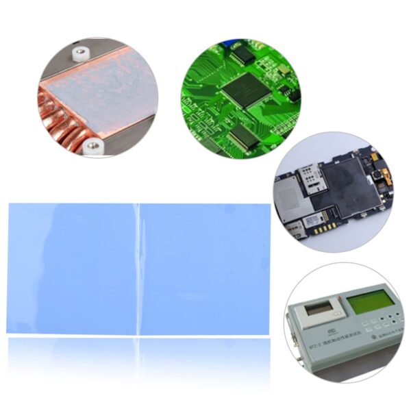 Pad Termico 3x3cm 1mm Para Disipador Cpu/Gpu Almohadilla Termica Thermal Pad
