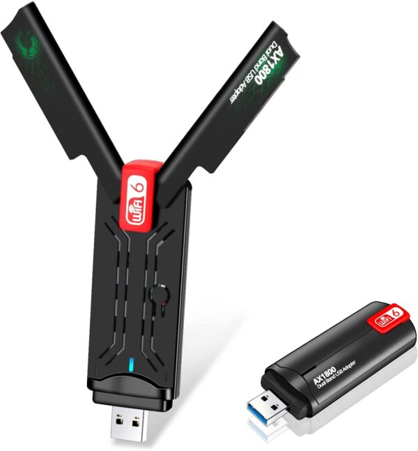 Adaptador por USB WIFI con ANTENA