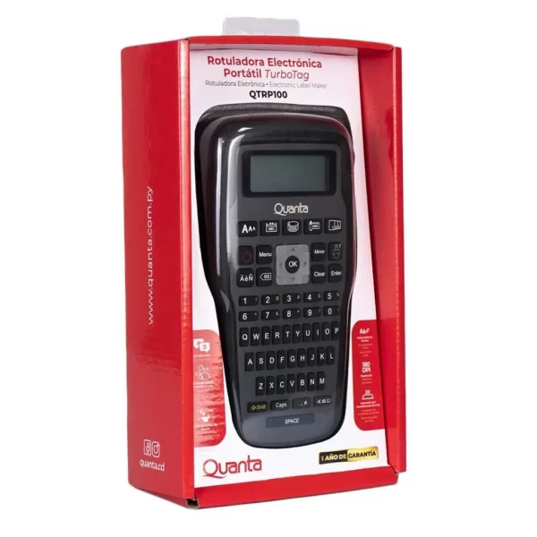 Rotuladora Electronica portatil QTRP100 TURBOTAG nuevo Quanta