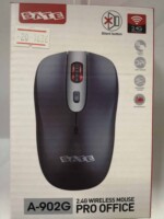 Mouse Recargable 1600DPI 4 BOTONES SILenT Wi-Fi 2.4GHZ + Cable USB-C a-902G - Imagen 2