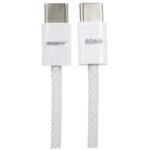 Cable USB-C a USB-C 1M 65W BLANCO Z-037 ANSTY