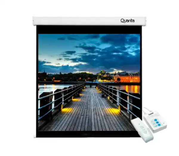 Pantalla de Proyeccion Electrica de 100" nueva QTTLE100 220V - Imagen 1