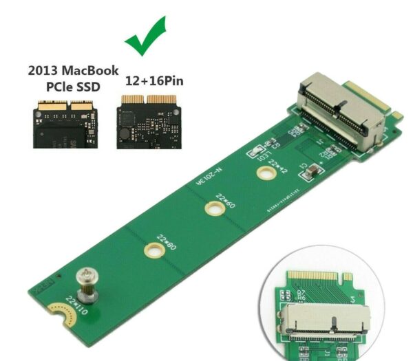 Convertidor adaptador 12+16 pines