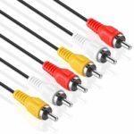Cable AV nuevo 3 rca de 3 metros