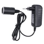 CONVERSOR 220V A 12V SOCKET ENCENDEDOR DE CIGARRILLO 12V 2A 24W