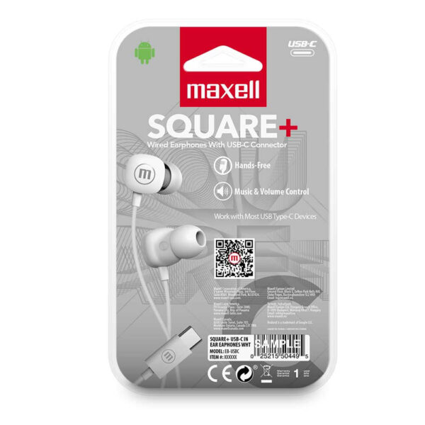 Auricular por USB-C nuevo MAXELL