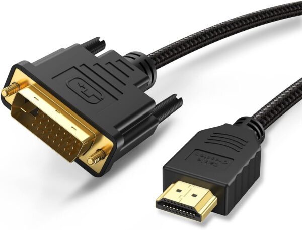 CABLE DVI A HDMI 1.5M BIDIRECCIONAL DVI A HDMI 1440X900 25 PINES PS3 CABLE DVI A HDMI