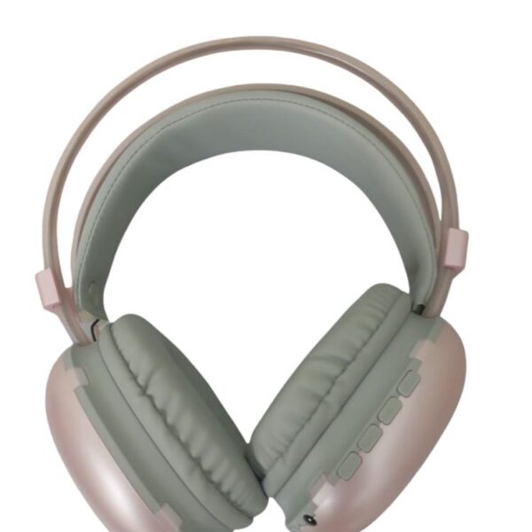 Auriculares Bluetooth rosa