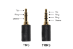 Cable auxiliar estéreo TRRS 2.5mm a 3.5mm