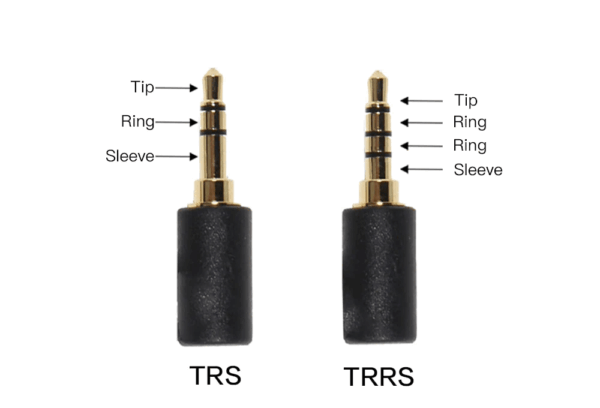 Cable auxiliar estéreo TRRS 2.5mm a 3.5mm