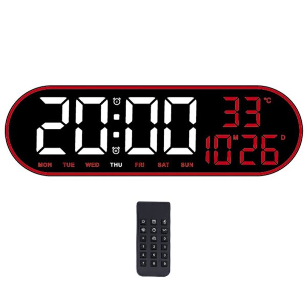 RELOJ digital clock with a remote control
