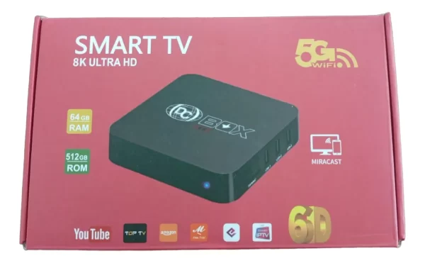 Tv Box 8K DC BOX 64/512GB con Magis TV ANDROID 12.1 - Imagen 4