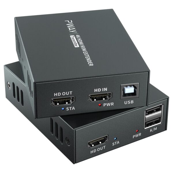 KVM HDMI teclado video y mouse + extensor