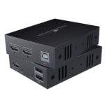 KVM HDMI teclado video y mouse + extensor