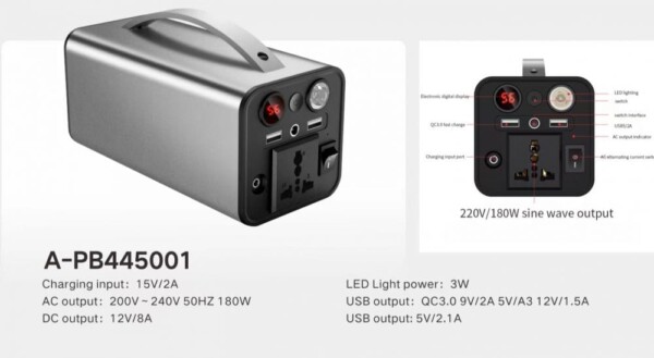 Estación de energía portátil