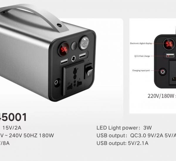 Estación de energía portátil