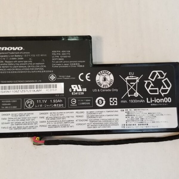 Bateria Lenovo 45N1773