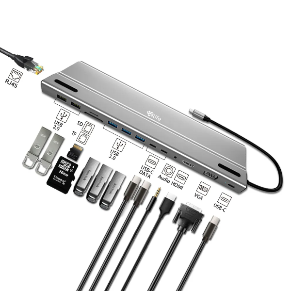 Adaptador USB-C FL14E USB-C / 14 EN 1