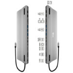 Adaptador USB-C FL14E USB-C / 14 EN 1