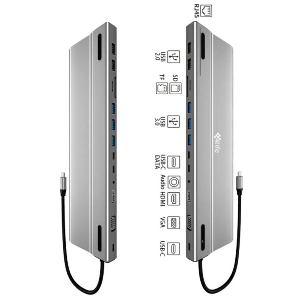 Adaptador USB-C FL14E USB-C / 14 EN 1