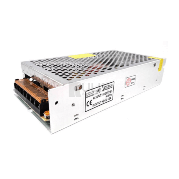Fuente Centralizada 24V 5A metal