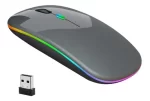 Mouse Wireless JEQANG JW-AP01 gris ergonomico dual modo Bluetooth