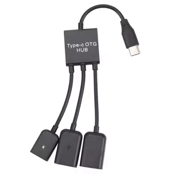 OTG USB-C con alimentacion