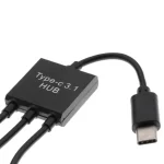 OTG USB-C con alimentacion