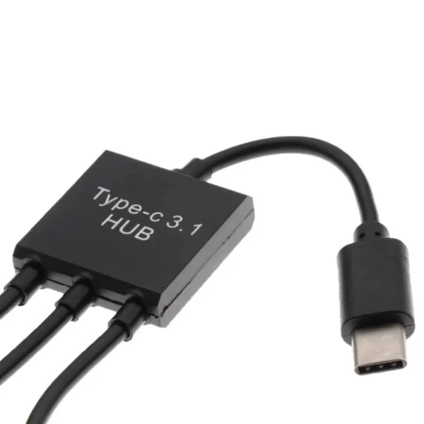 OTG USB-C con alimentacion