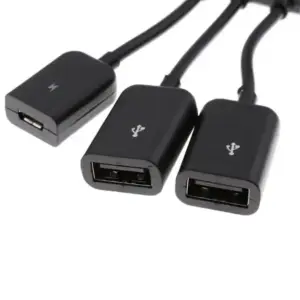 OTG USB-C con alimentacion